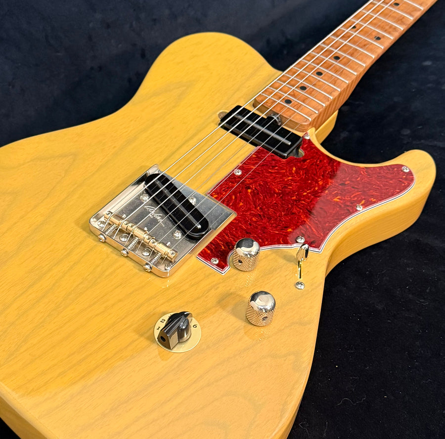 At Norm's Rare Guitars 2025 Asher T-Deluxe model in Butterscotch Nitro Lacquer!