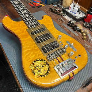 Initial DEPOSIT For A Limited Production Certified Irwin/Asher Dire Wolf 6-String Bass (Original owned by Oteil Burbridge)