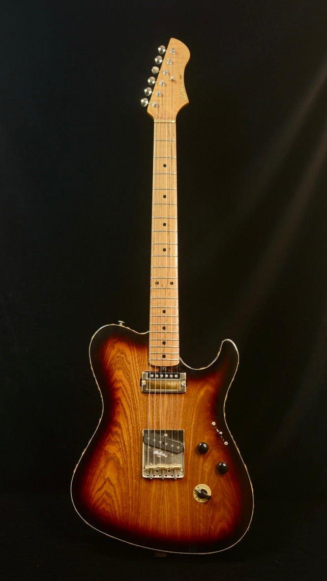 CAN SHIP TODAY! 2025 Stunning Asher T-Deluxe  with Tempered Swamp Ash and Flame Maple Neck!