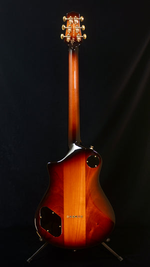 Sold 2025 Asher Electro Sonic Master Series - Spanish Cedar with Flame Koa top #1382