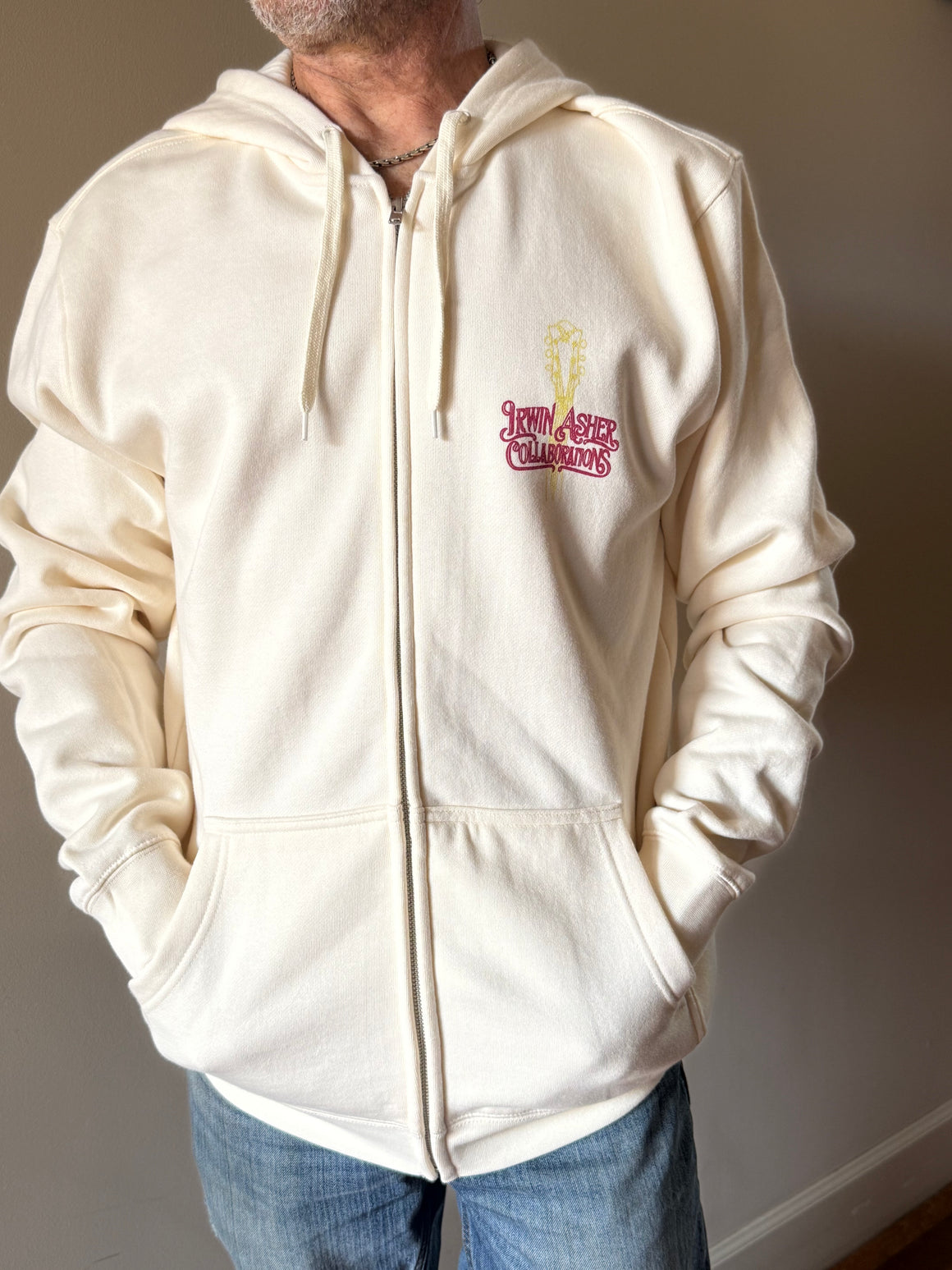 Official Asher Irwin Collaborations Zip Hoodie - Cozy to the Max!