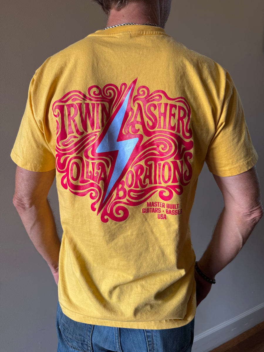 Official Asher Irwin Collaborations T Shirt - Sunset