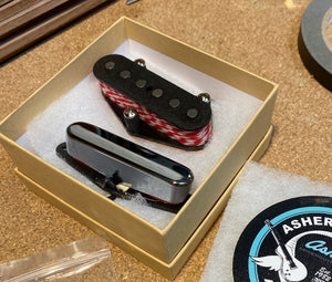 Custom Wound Asher "Sweet Tea" Telecaster Set *Please Allow 2 Weeks for Making and Shipping your custom wound Asher Pickup.