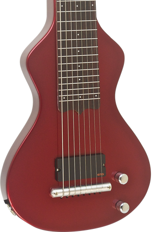 SOLD Asher 8-String Lap Steel, Candy Apple Red Poly, #872