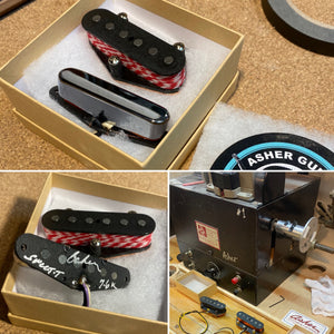 Custom Wound Asher "Sweet Tea" Telecaster Set *Please Allow 2 Weeks for Making and Shipping your custom wound Asher Pickup.