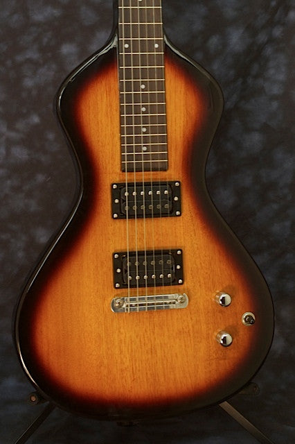 SOLD New Stock Asher Electro Hawaiian ® Junior Lap Steel  - FACTORY SECOND, Tobacco Burst