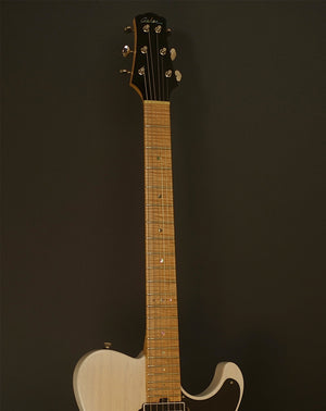 SOLD Asher T Deluxe™ Guitar, Trans Ivory Nitro, #746