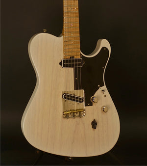 SOLD Asher T Deluxe™ Guitar, Trans Ivory Nitro, #746