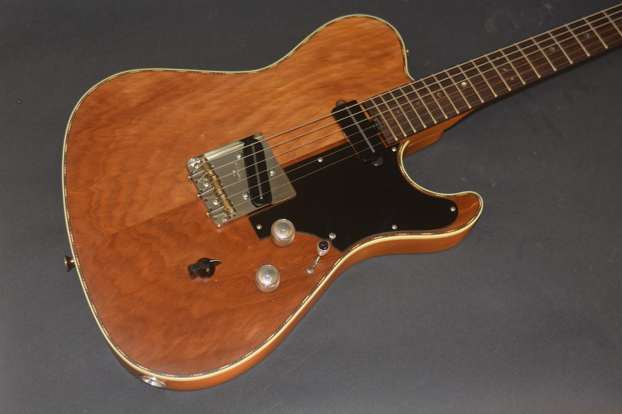 SOLD Asher 2018 T Deluxe Master Series with Prehistoric Kauri Wood Body and Neck, #1044
