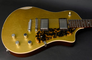 SOLD 2018 Electro Sonic Gold Top Relic #1065, Duncan Antiquities and Custom Details