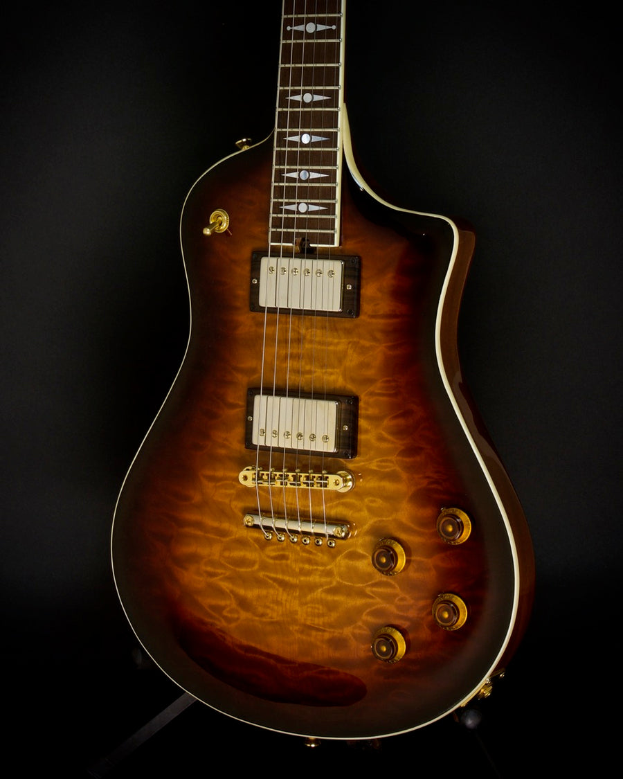 SOLD 2019 Asher Electro Sonic II Carve Top 35th Anniversary Model #11 /35 Limited Edition