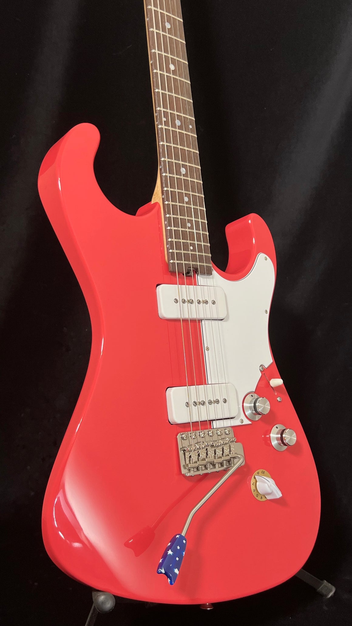 SOLD 2022 Marc Ford Signature Model #1304 Guitar Fiesta Red with Duncan Antiquity P90 pickups