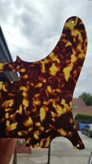 BROWN CELLULOID Vintage Style Tortoise Pickguard(s) - Many Styles -  Hand Cut and Polished to Perfection!